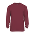 Badger Sport B-Core L/S Tee (410400-000404), Color 'Cardinal'